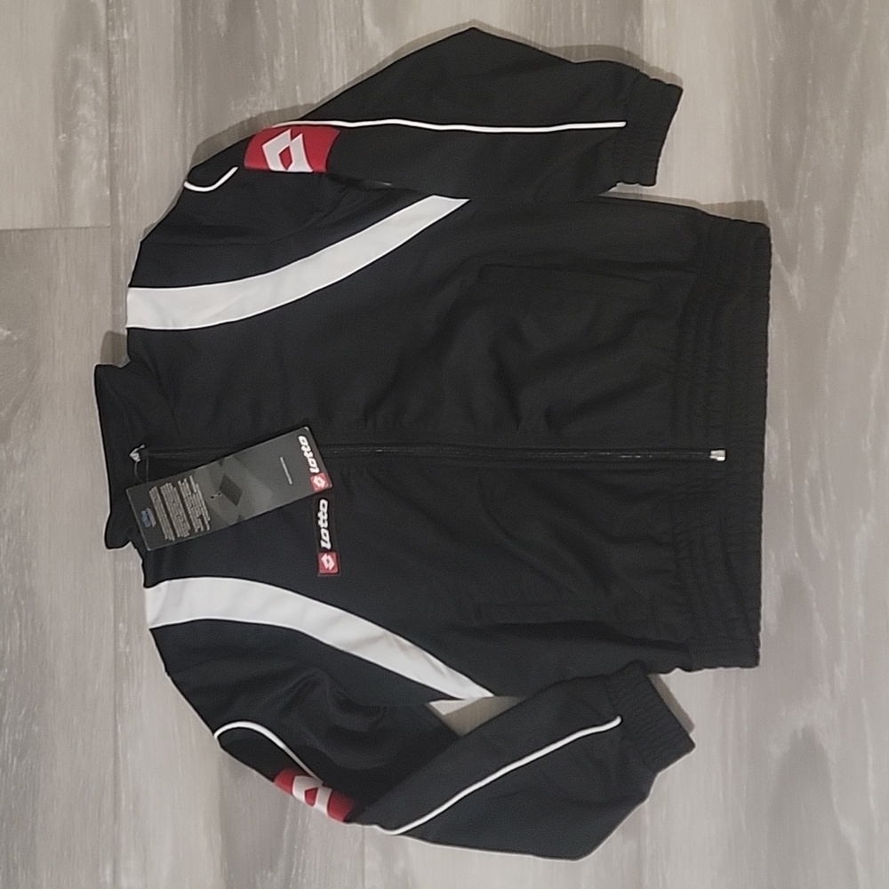 NWT Lotto Italian Youth Warm Up Jacket